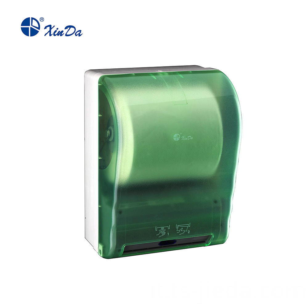 Dispenser di asciugamani di carta touch free con controllo tramite microcomputer Touch free paper towel dispenser with Microcomputer control